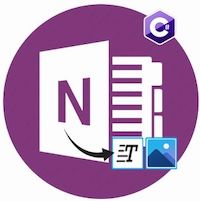 استخراج متن و تصاویر از OneNote در سی شارپ