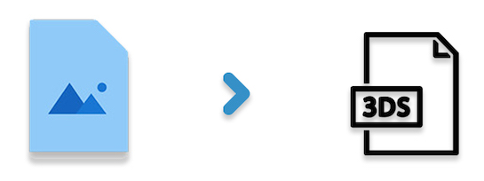 Convertir JPG en 3DS en ligne