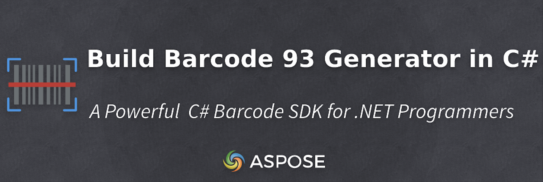 Construire un générateur de code-barres 93 en utilisant le SDK de code-barres C#