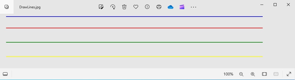 Tracer des lignes en C#