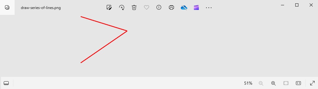 Dessinez une série de segments de ligne en C#