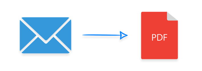 Convertir un e-mail en PDF