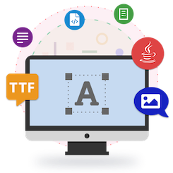rendre le texte en utilisant la police en Java
