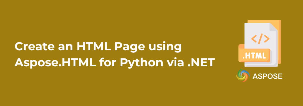 Créer une page HTML en utilisant Python