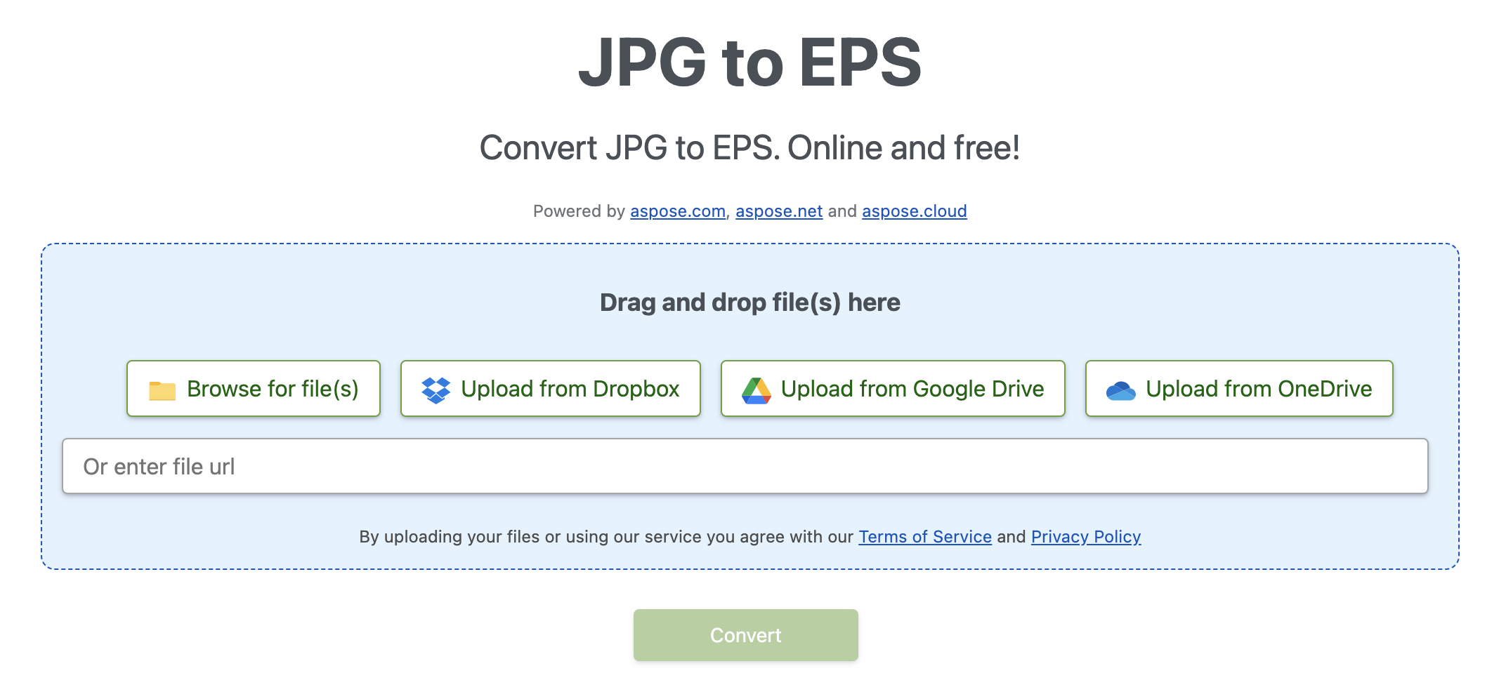 convert JPG to EPS online
