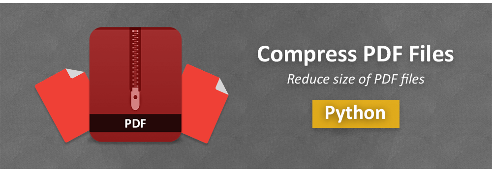 Compresser des fichiers PDF en Python