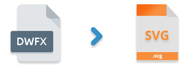 DWF DWFX ל-SVG