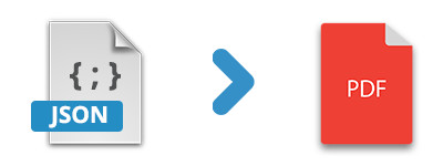 JSON ל-PDF C#