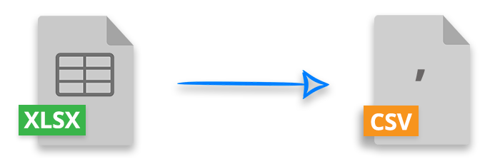 המר XLSX ל-CSV ב-Java