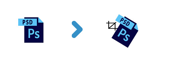 חיתוך שינוי גודל PSD java