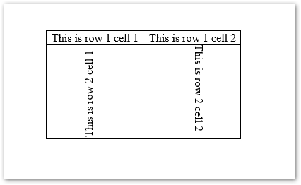 צור טבלה ב-word document python