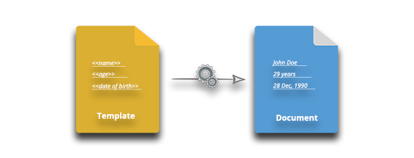 צור Word מתבנית ב-C#