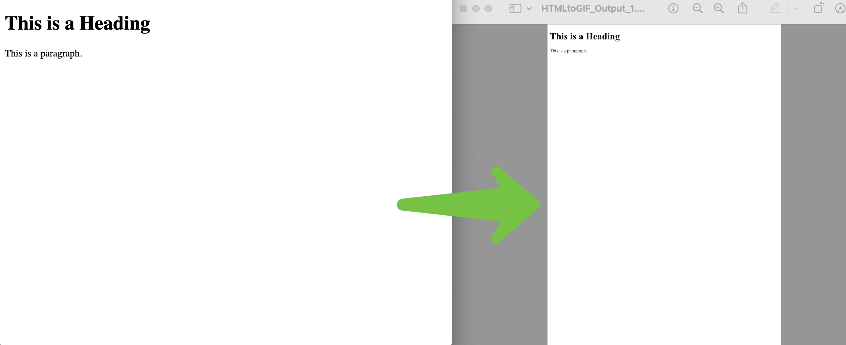 HTML to Image Conversion
