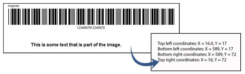 Dapatkan Koordinat X dan Y dari Barcode.