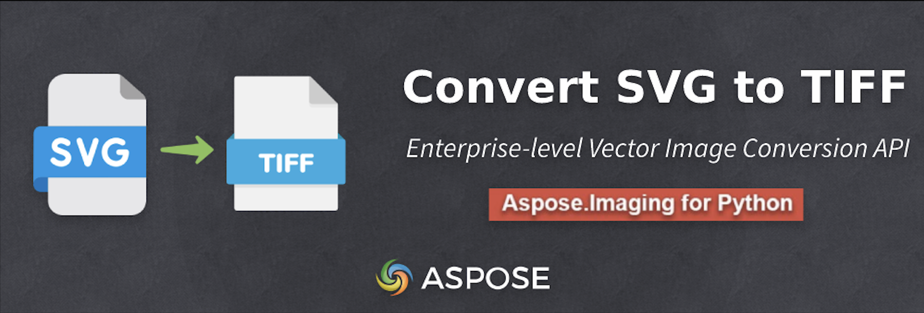 Convert SVG to TIFF in Python - Vector to Raster Converter