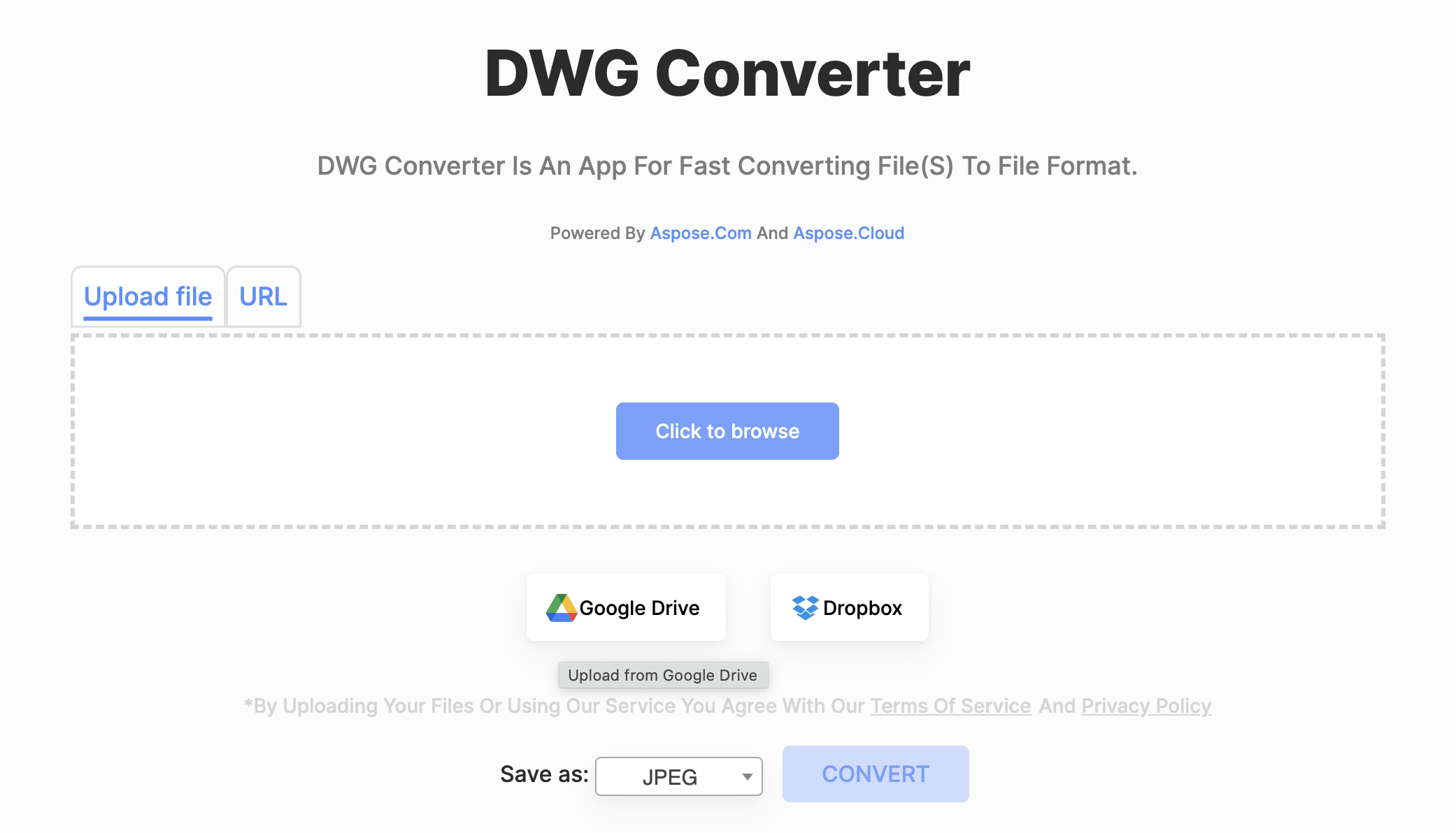 convertitore online da dwg a jpg