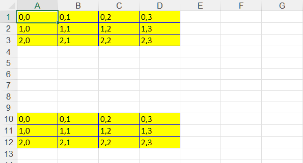 Copiare intervallo in Excel utilizzando C#