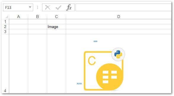 inserisci l'immagine in excel usando python