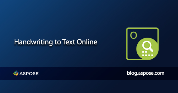 Converti la scrittura a mano in testo online