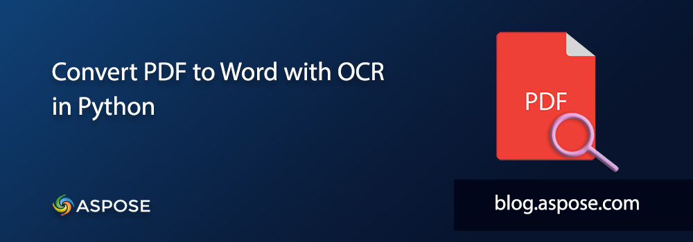 Da PDF a Word OCR Python