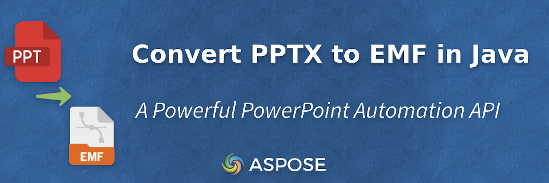 Convert Pptx to Emf in Java