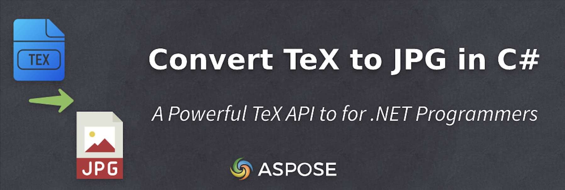 Convert TeX to JPG in C# - Libreria TeX C#
