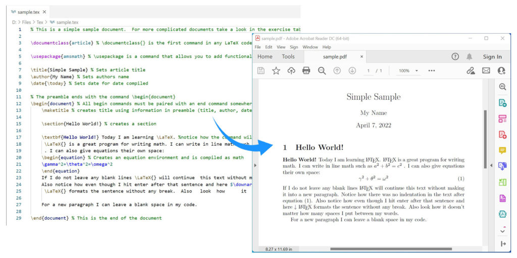 Crea PDF da LaTeX TeX File in Java