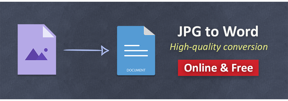 Converti JPG in Word online