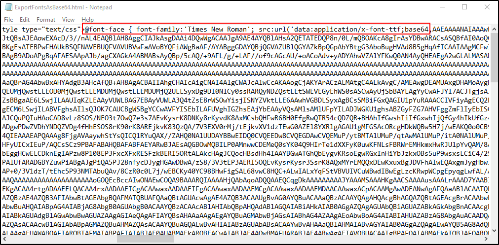 Converti Word in HTML