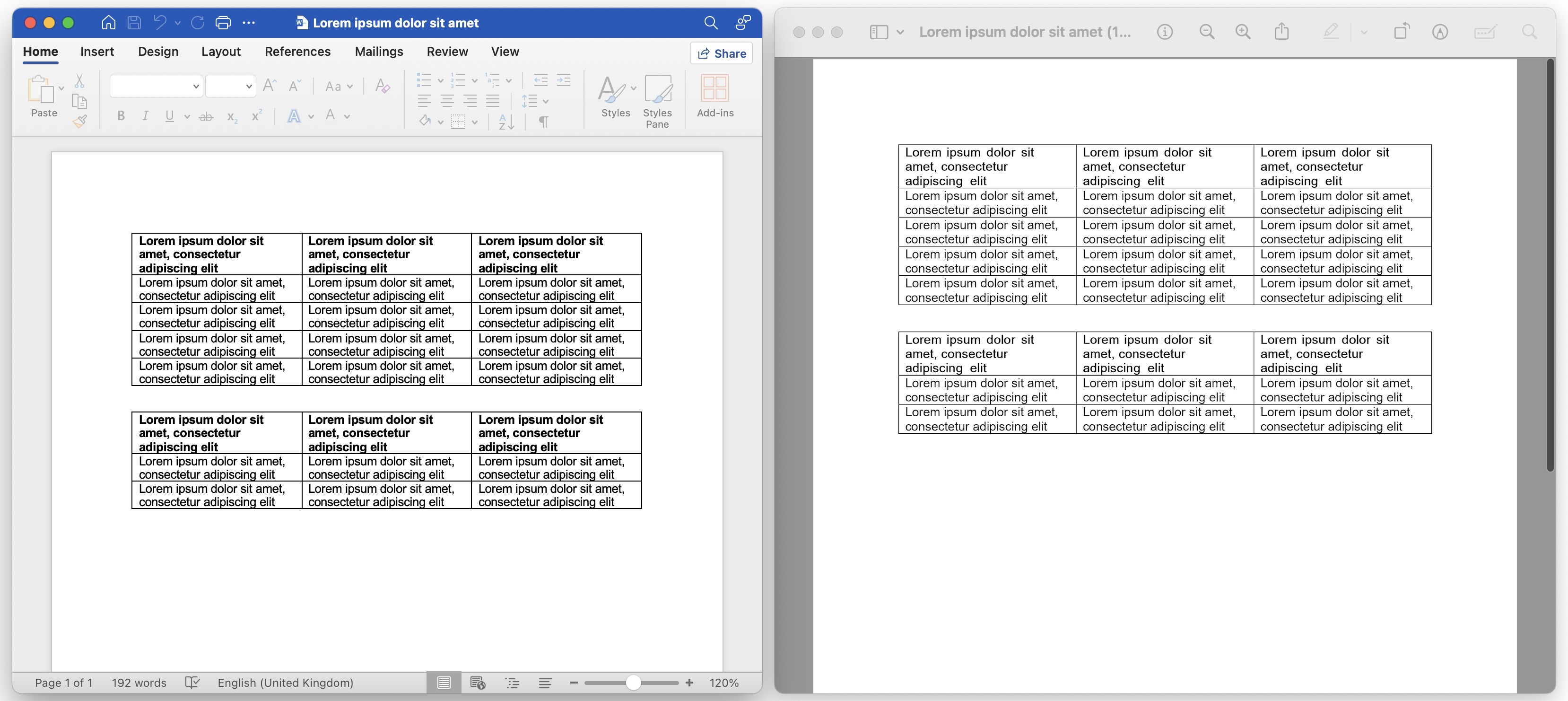 Converti Word in JPG Esempio | Converti DOCX in JPG Esempio