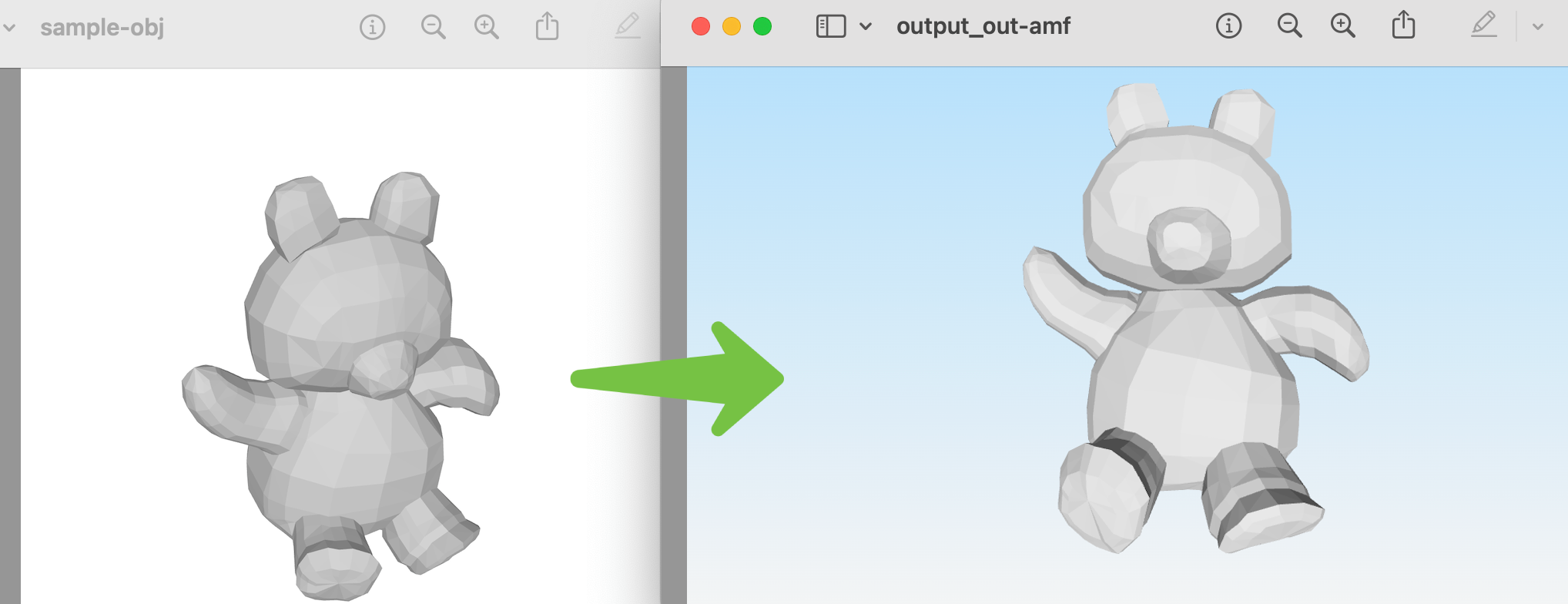 3Dファイル変換