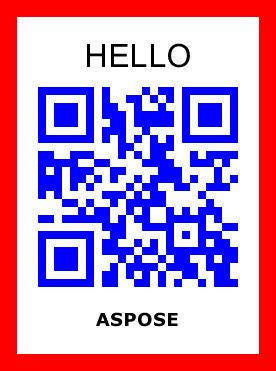 C# でテキストを含む QR コードを生成する