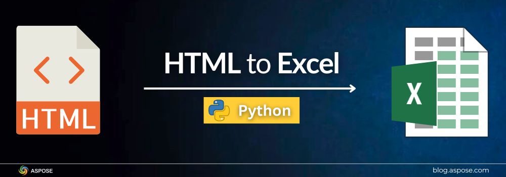 PythonでHTMLをExcelに変換する