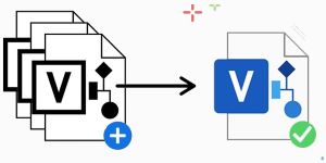 C# を使用して MS Visio ダイアグラムを結合する