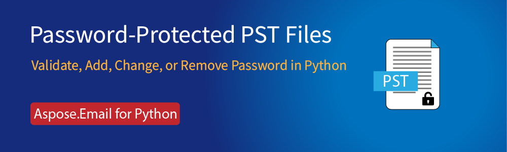 パスワード保護されたOutlookデータの管理