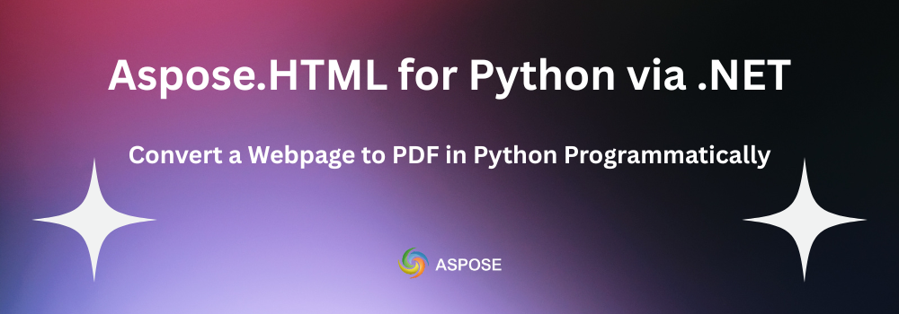 PythonでウェブページをPDFに変換する