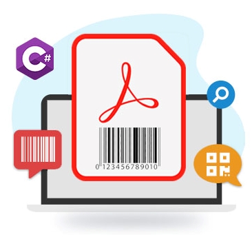 C#を使用してPDFにバーコードを追加する