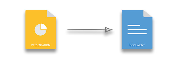 C++を使用してPowerPointプレゼンテーションをWord文書に変換する