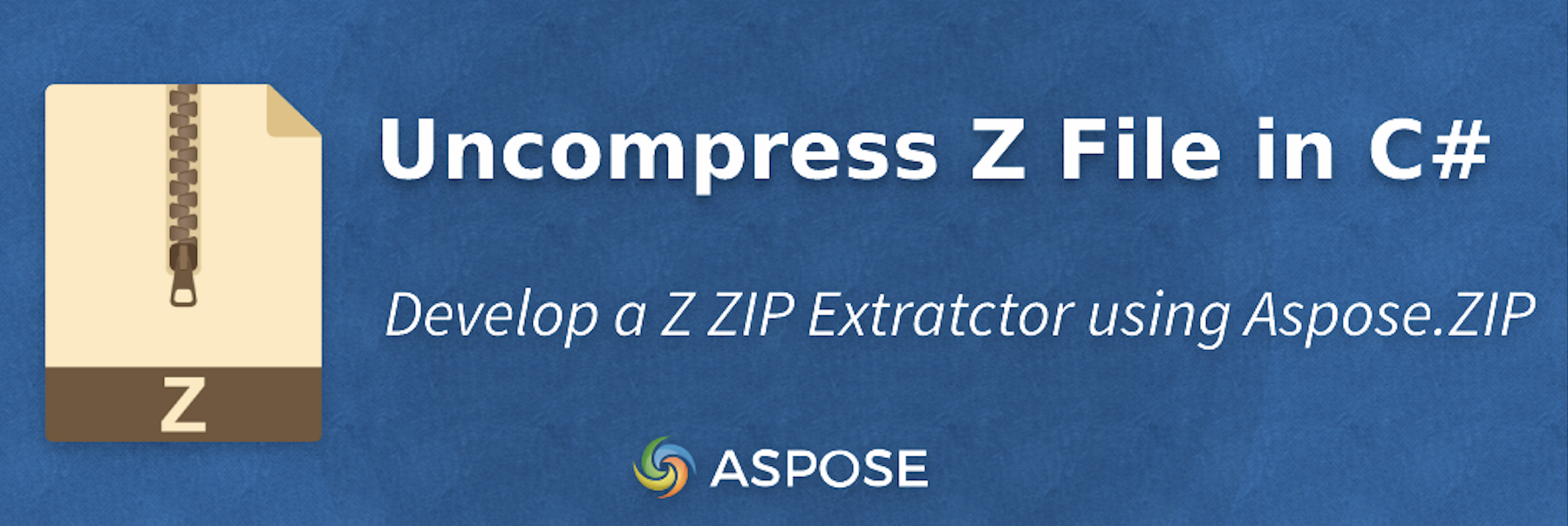 JavaでZファイルを解凍する
