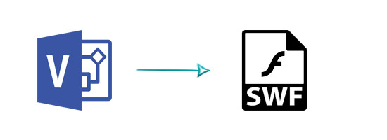 VSD VSDX에서 SWF로