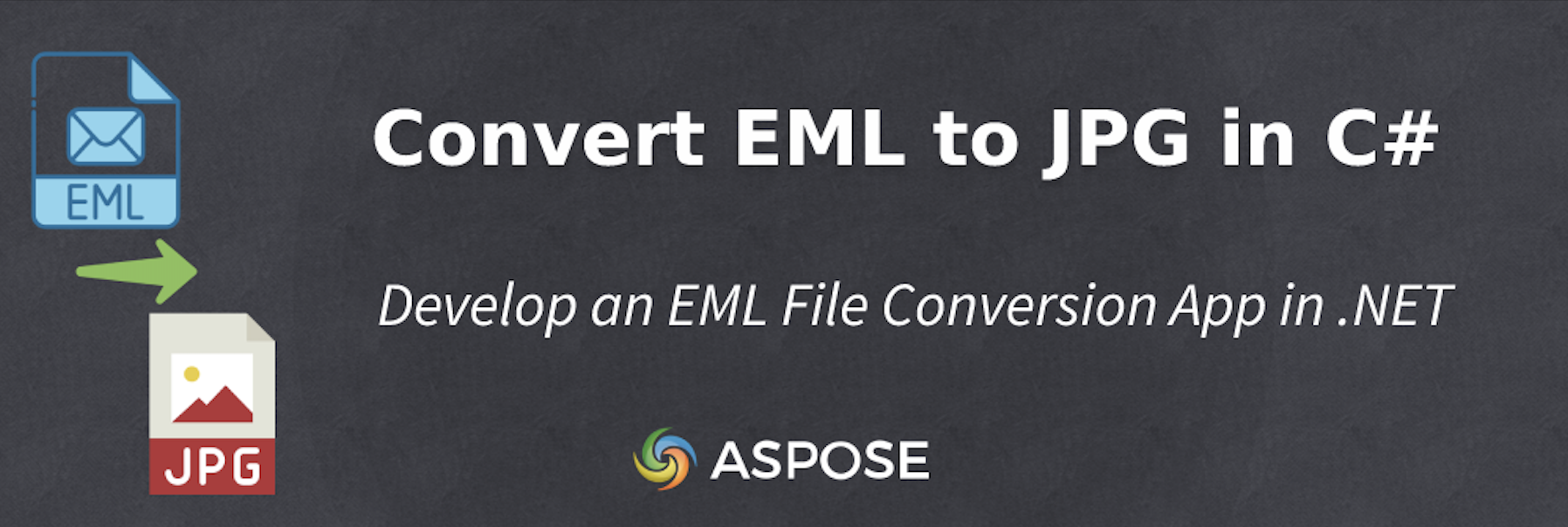 C#에서 프로그래밍 방식으로 EML을 Jpg로 변환