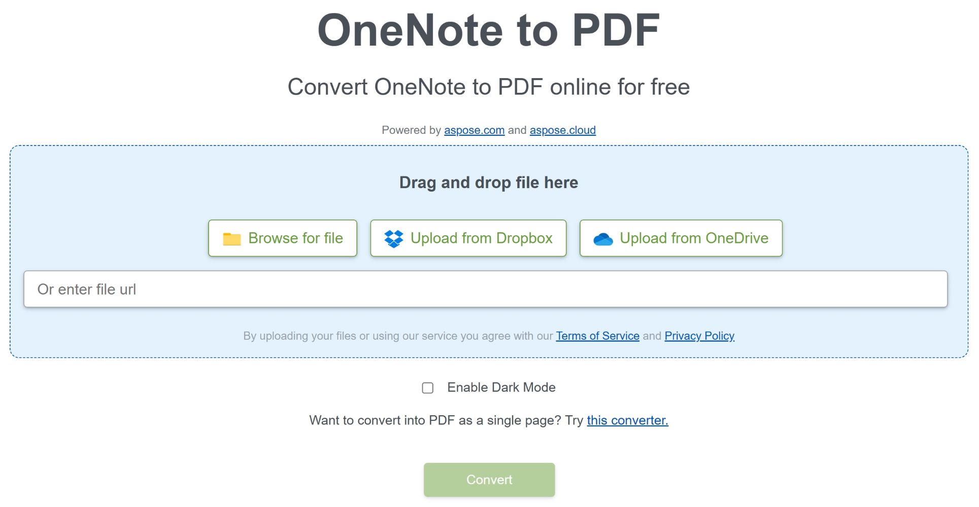 OneNote를 PDF 온라인 무료로 내보내기