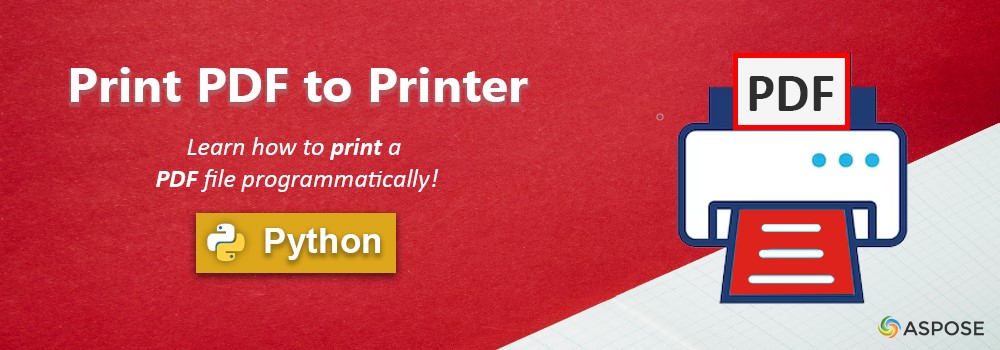 Python에서 PDF 파일 인쇄 | PDF를 프린터로 인쇄 | PDF 인쇄