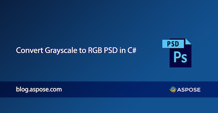 RGB PSD csharp에 회색조