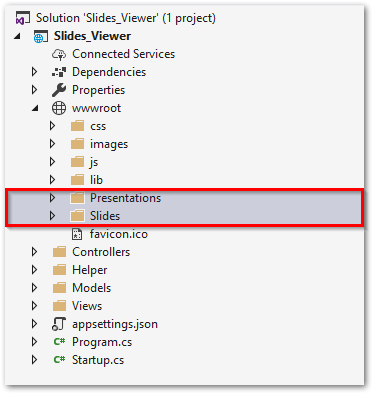 ASP.NET의 PowerPoint 슬라이드쇼
