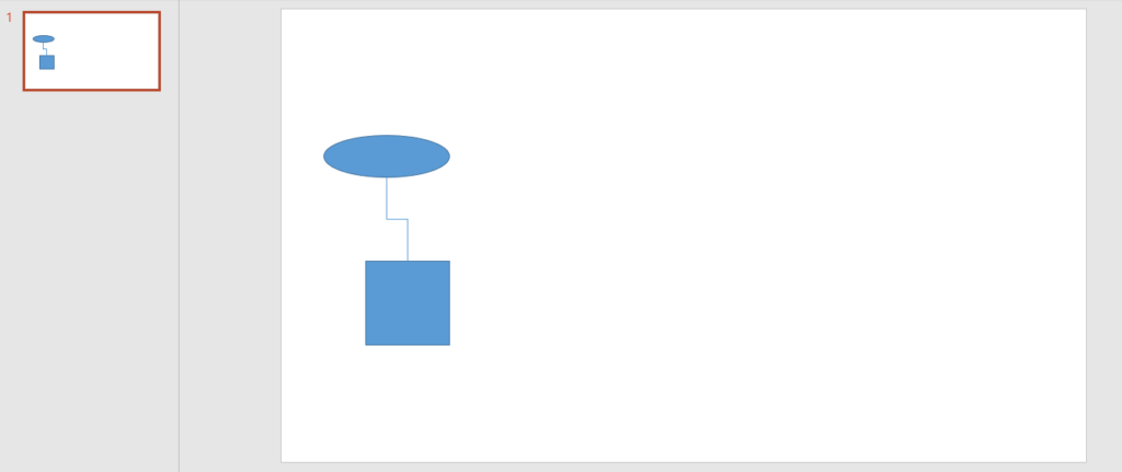 PowerPoint 슬라이드에 연결된 도형 추가