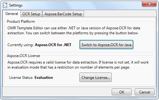 Create OMR Template