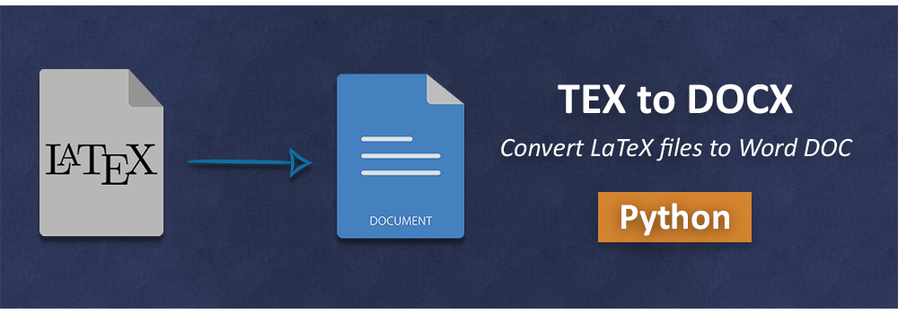 Latex to Word Python