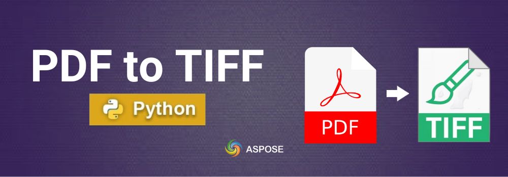 Convert PDF to TIFF in Python
