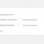 Plugin Configuration Settings Page